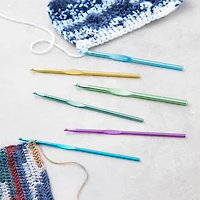 Anodized Crochet Hook Set by Loops & Threads®, E-J