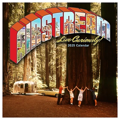 TF Publishing 2025 Airstream: Heritage Wall Calendar