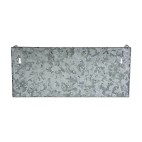 DII® Galvanized Metal Farmhouse Shelves, 2ct.