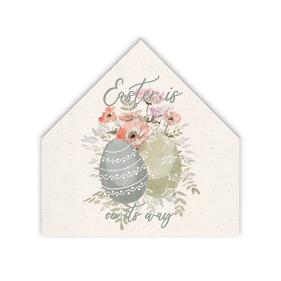 Bunny Bait Carrots 2 12" x 12" House Shaped Canvas