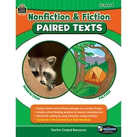 Teacher Created Resources Nonfiction & Fiction Paired Texts