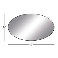 Black Contemporary Wall Mirror