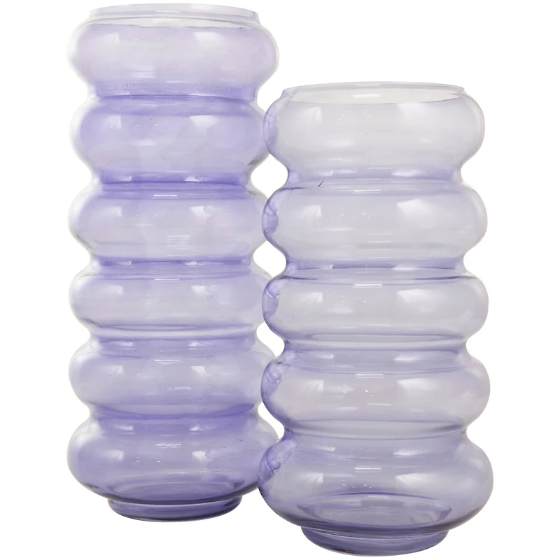 Glass Bubble Vase Set