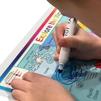 Tot Talk Explore The World Placemat