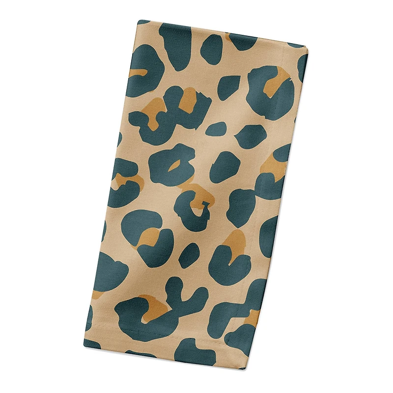 Leopard Cotton Twill Napkin