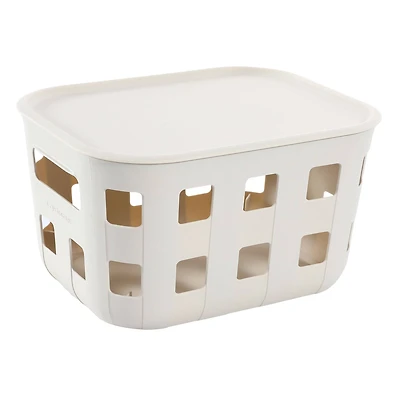 Ezy Storage Aura 5.8qt. Lidded Basket