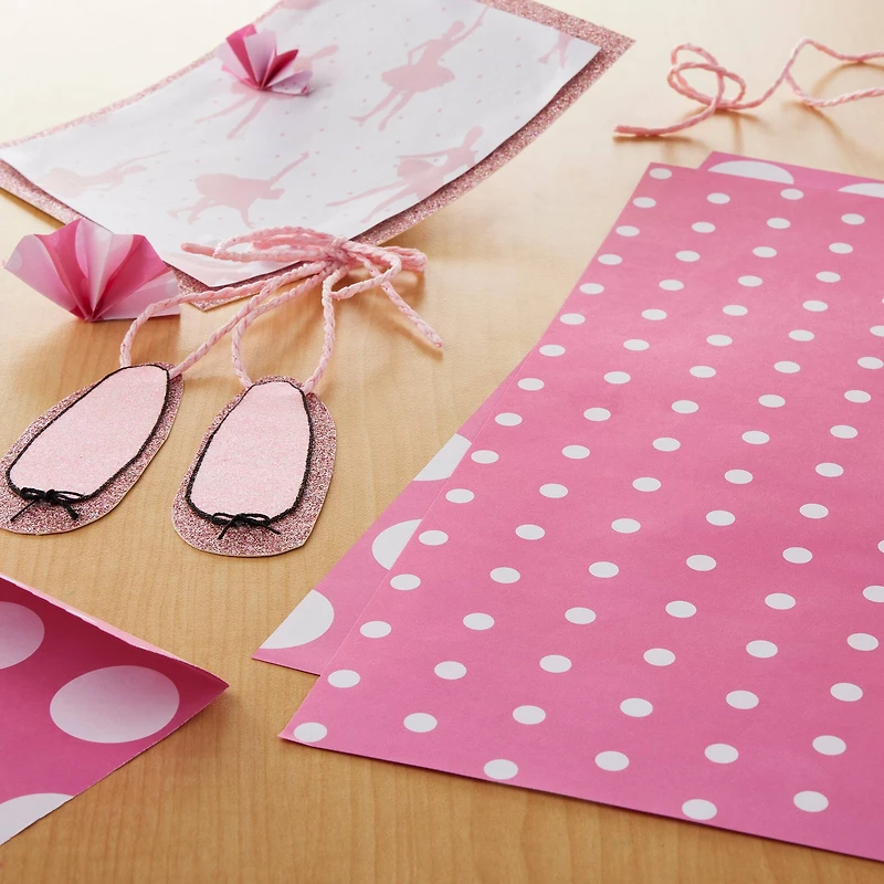 White Dot Double-Sided Cardstock Paper by Recollections