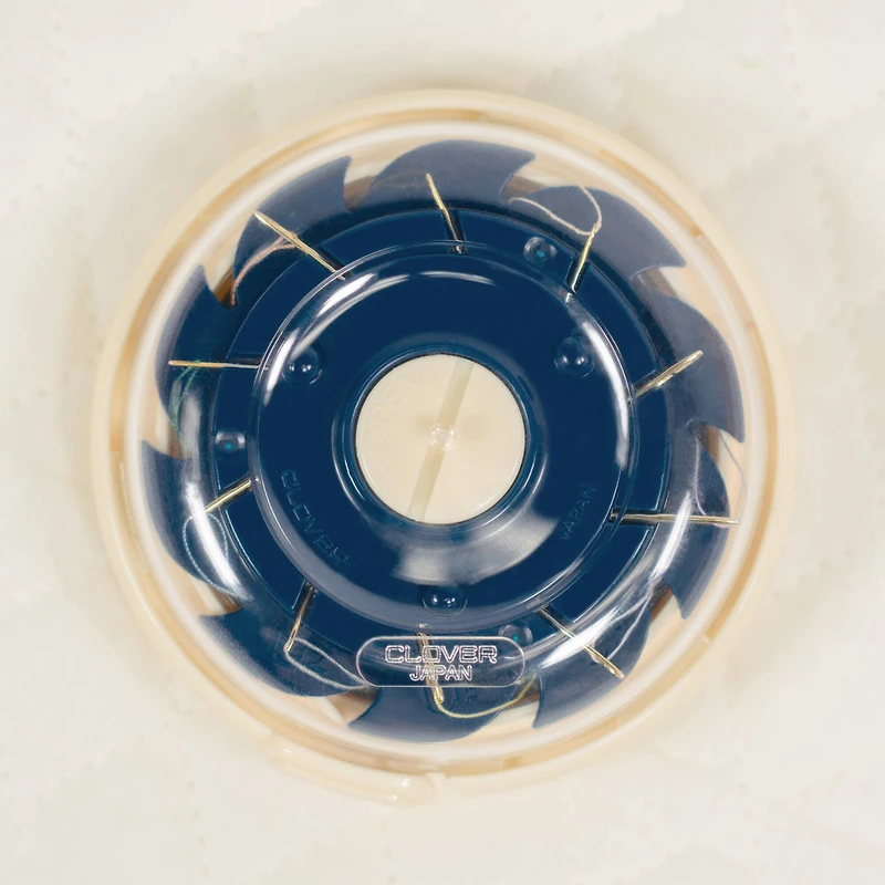 Clover 3" Dome Threaded Needle Case