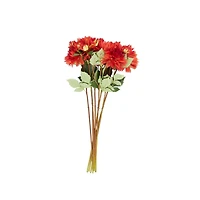 31" Red Dahlia Artificial Flower Stem, 8ct.
