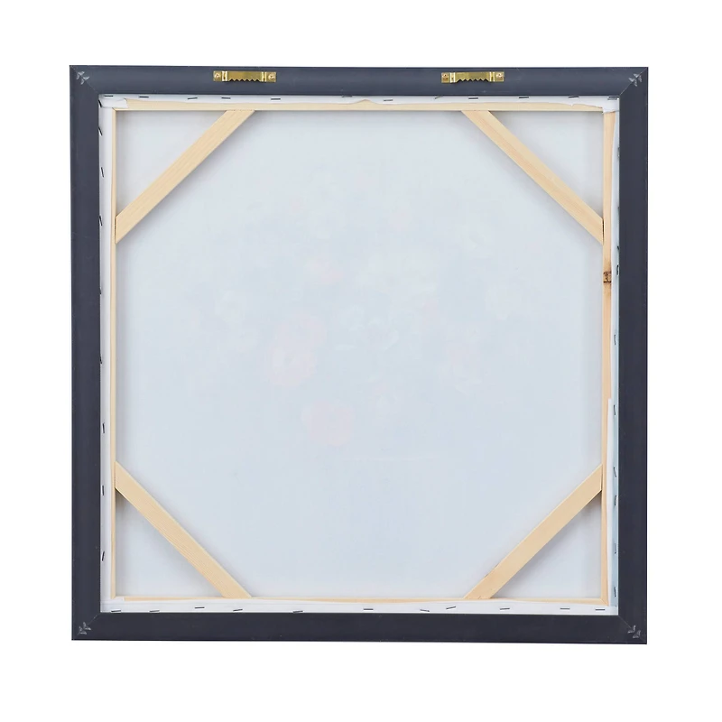 Blue Polystone French Country Framed Wall Art