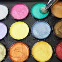 Yasutomo® Shimmer & Shine Pearlescent Paint & Stencil Kit