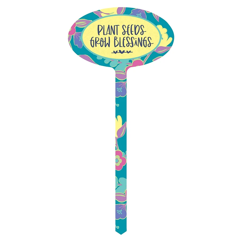 15" Aluminum Plant Seeds Marker Garden Stake