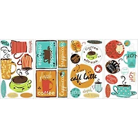 RoomMates Cafe Peel & Stick Wall Decals
