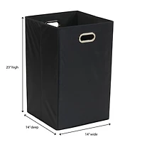 Household Essentials 23" Folding Laundry Hamper