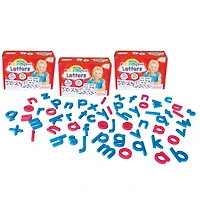 Junior Learning® Magnetic Rainbow Letters, 3 Packs of 62