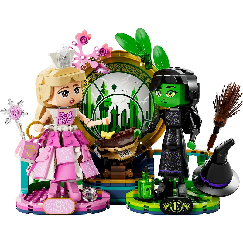 LEGO® Wicked Elphaba & Glinda Figures Fantasy Toy Construction Playset 75682
