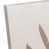 Boho Leaves And Arches 24" x 24" Canvas Wall Art