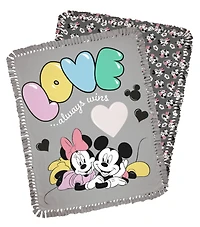 Disney® 48" Love Always Wins No Sew Fleece Throw Kit