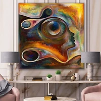 Designart - Inner Reality Landscape Painting