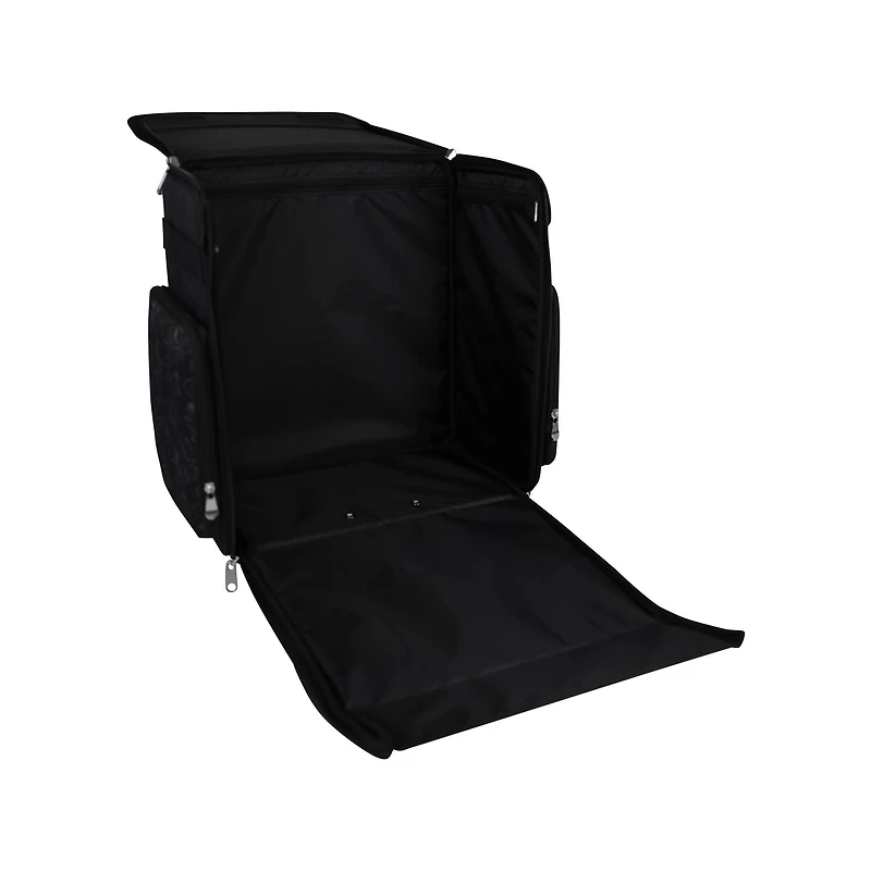 Everything Mary Black & White Rolling Craft Bag