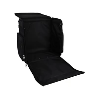 Everything Mary Black & White Rolling Craft Bag