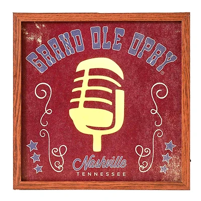 American Art Decor Grand Ole Opry LED Light Box - 12.625" x 12.625"