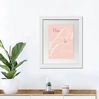 11" x 14" This Love Is Ours White Framed Print Wall Art