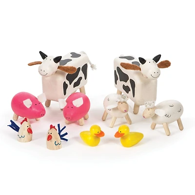 Bigjigs® Wooden Farm Animals Set