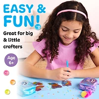Creativity for Kids® Bubble Gems™ Backpack Keychains Kit