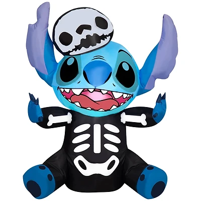 36" AirBlown® Inflatable Disney® Stitch as Skeleton