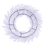24" Sparkle White Spruce Wreath