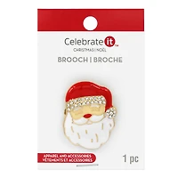 Santa Face Brooch by Celebrate It™