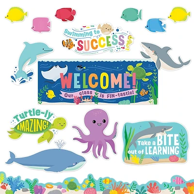 Creative Teaching Press® Sea Friends Under the Sea Bulletin Board Set