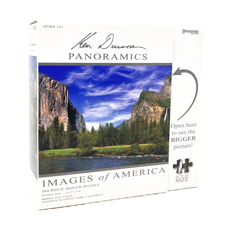 Ken Duncan Panoramics: Images of America - Bridal Veil Falls, Yosemite National Park, California: 504 Pcs