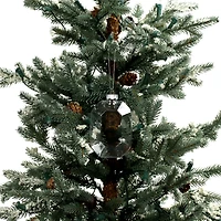 4 Pack 4.25" Clear DIY Plastic Gem Ornaments by Make Market®