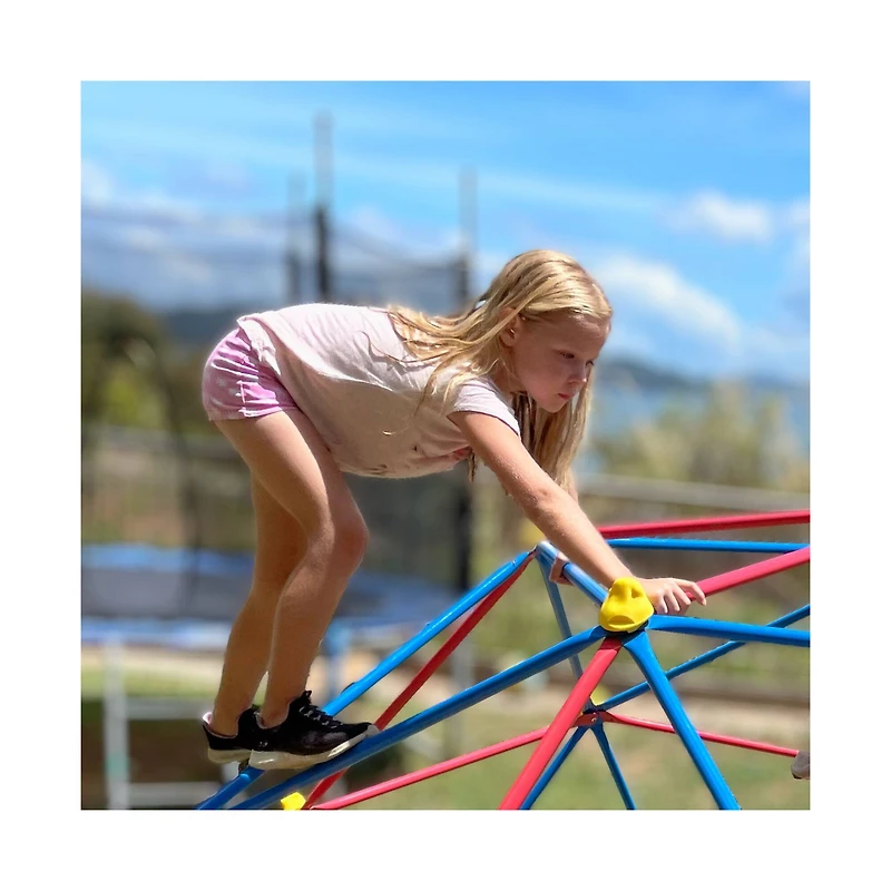 The Bubble Factory 10ft. Steel Climbing Dome for Kids