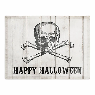 Happy Halloween Skull Polyester Twill Placemat