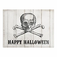 Happy Halloween Skull Polyester Twill Placemat