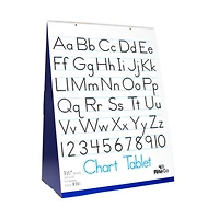 Flipside Blue Spiral-Bound Flip Chart Stand