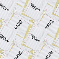 The Office Scrap Paper Precut Cotton Fabric