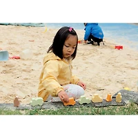 Yellow Door Little Lands Construction Stone Figure Play Set