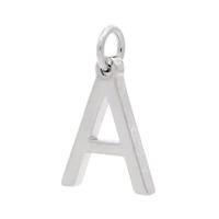 Sterling Silver Alphabet Charm by Bead Landing