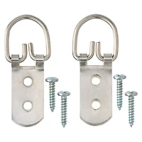 24 Packs: 2 ct. (48 total) 75lb. 2-Hole D-Ring Hanger by Studio Décor®
