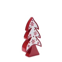 Red Whimsical Tabletop Tree Set