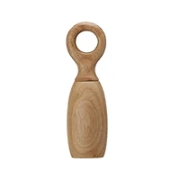 Hello Honey® 8.25" Natural Rubberwood Classic Salt & Pepper Mill