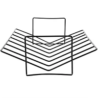 Gibson® Greystone 16.25'' Speckled Gray Carbon Steel Turkey Roaster Set