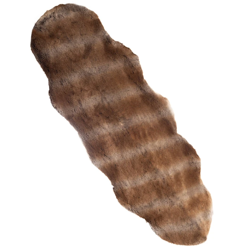 Hastings Home Faux Sheepskin Fur Rug