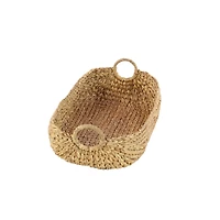 Brown Natural Seagrass Storage Basket Set
