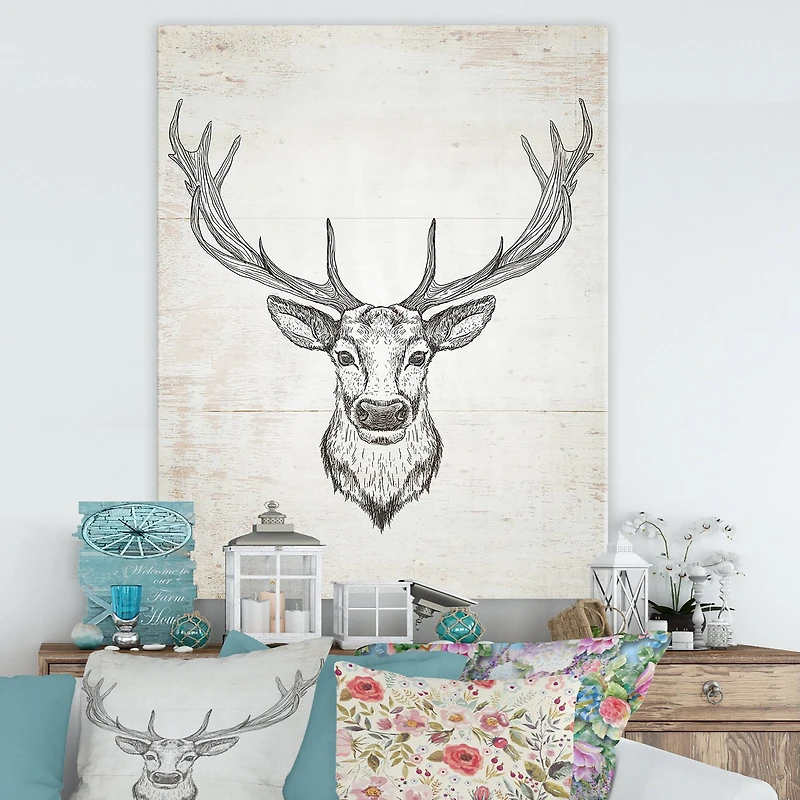Designart - Deer Wild and Beautiful II