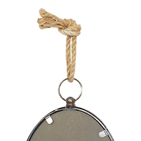 Gray Metal Glam Hanging Wall Mirrors, 5ct.